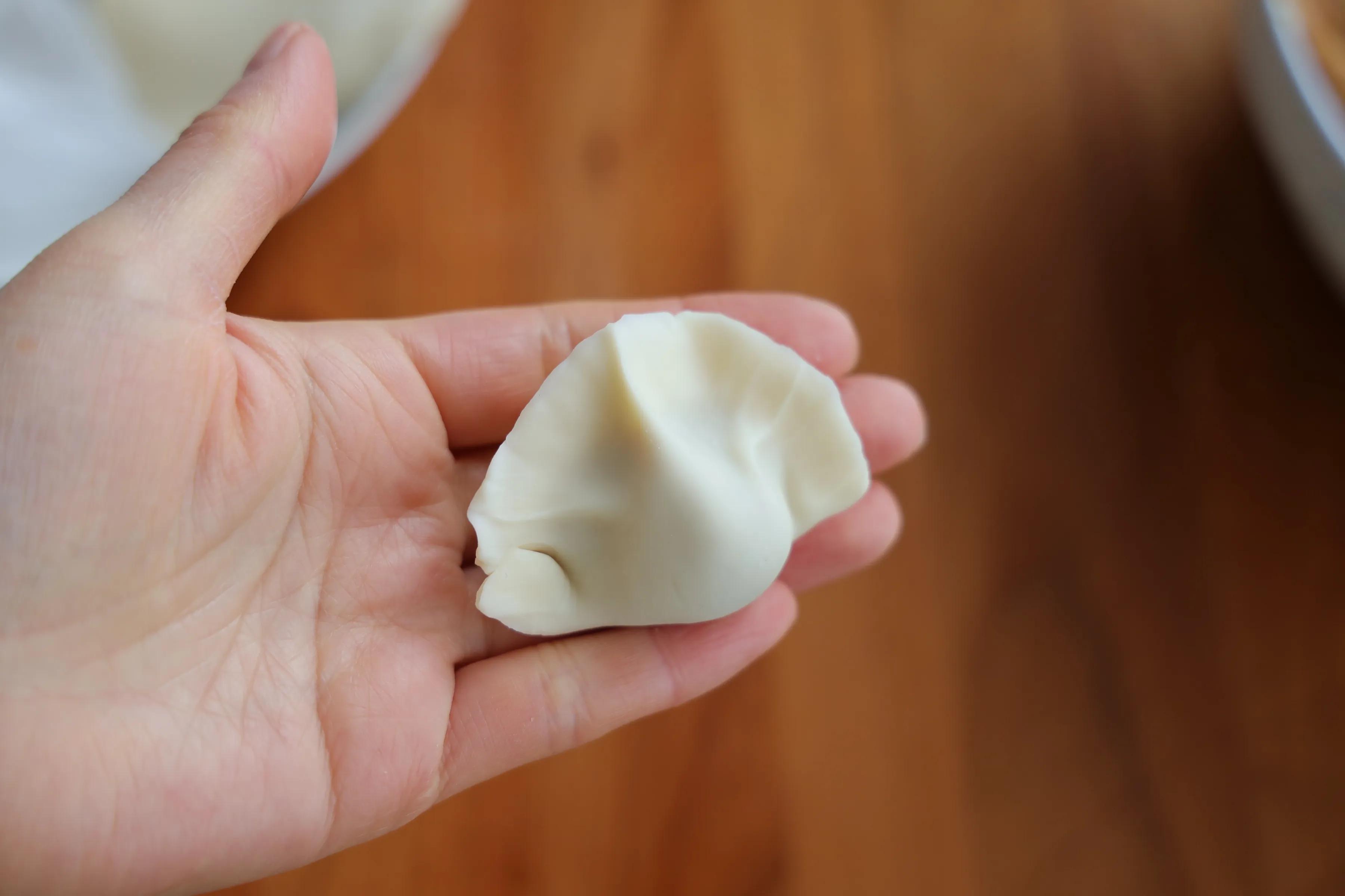 冬至要吃饺子，试试猪肉大葱饺子吧，看着非常精致，吃起来超香