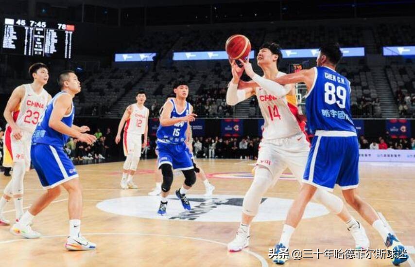 中国男篮为什么和nba打(世亚预，中国男篮为何轻取中国台北？球迷给出答案，且大局已定)