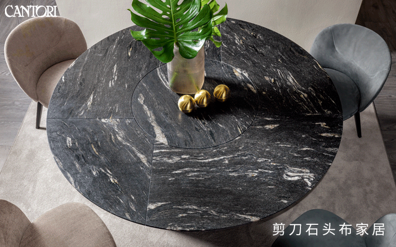 CANTORI意式輕奢餐桌，藝術(shù)品般的進(jìn)口家具