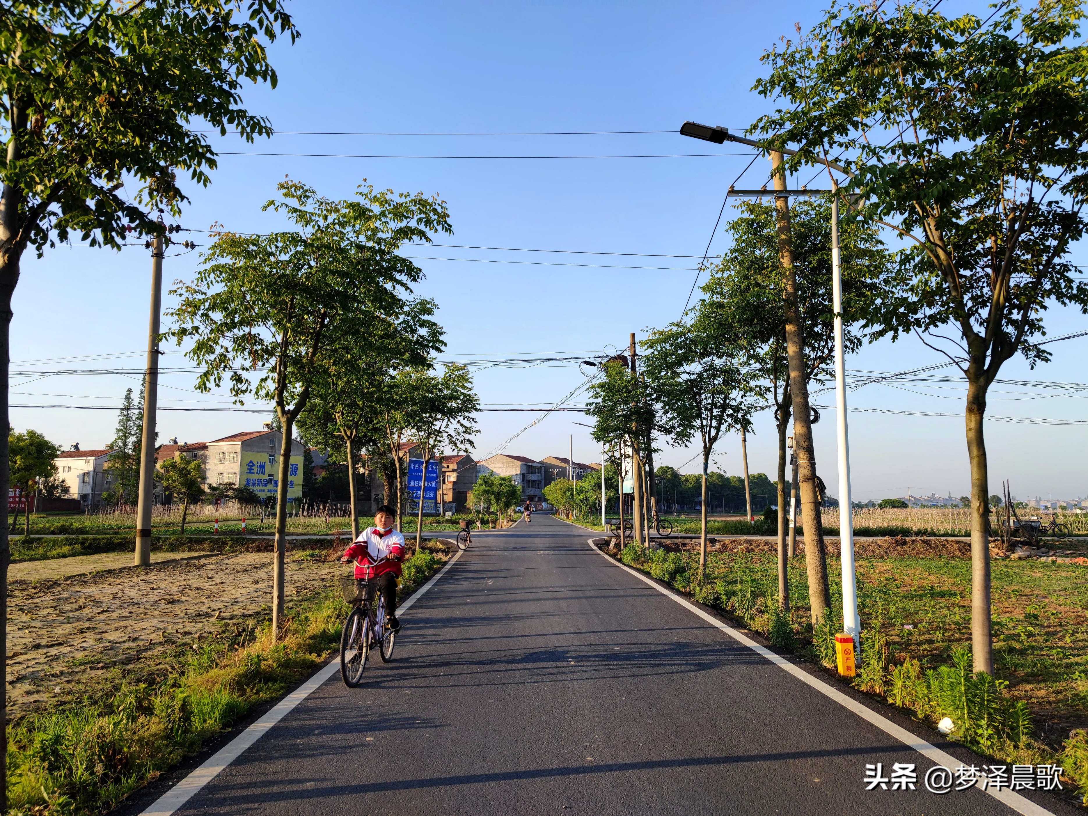 乡村道路颜值高通村道路建成景观道