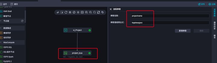 DataWorks开发ODPS SQL开发生产环境自动补全ProjectName