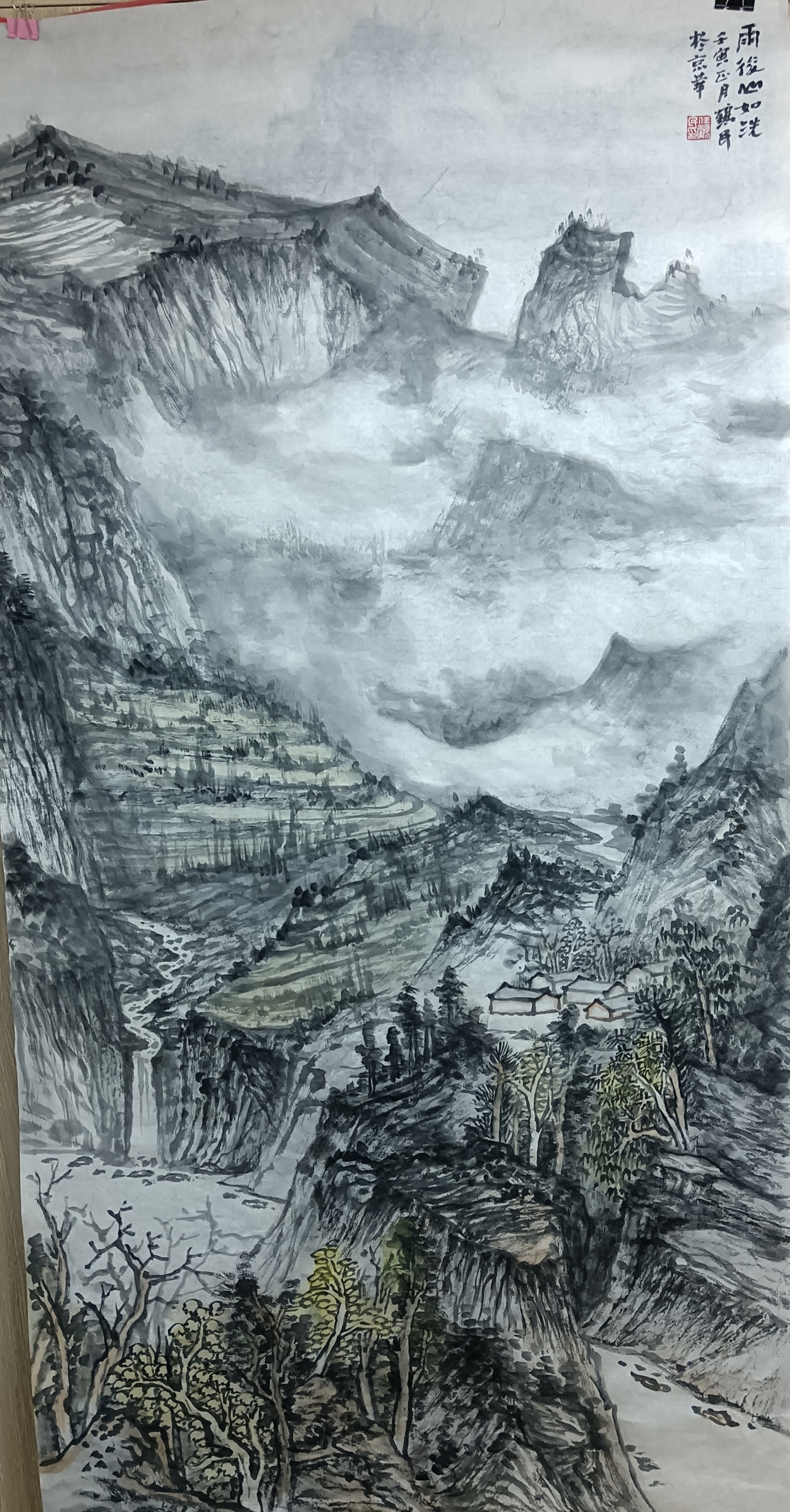 任鹤民国画作品欣赏 作者/铁四师 任鹤民