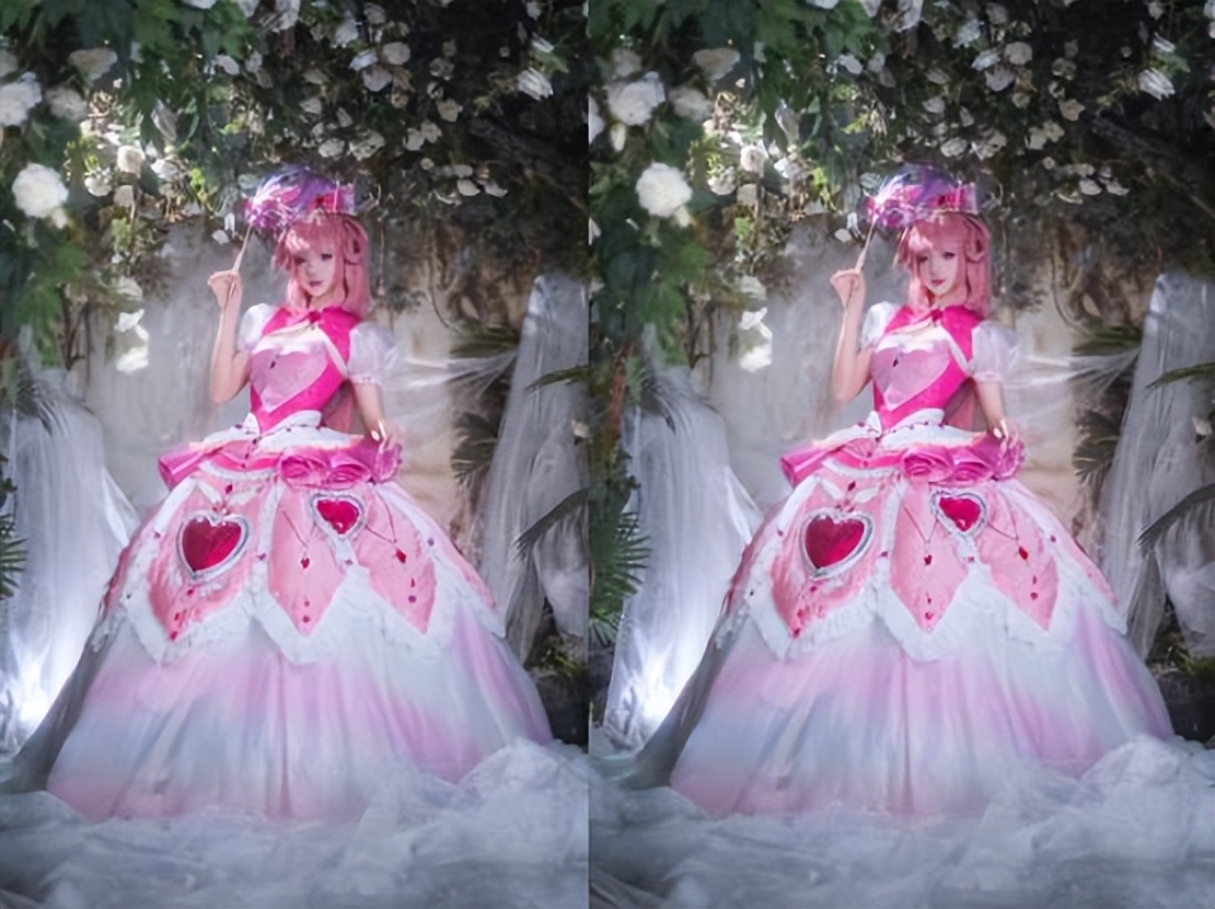 《叶罗丽》女神cos情公主,腰部线条好绝,网友:人间真人芭比?