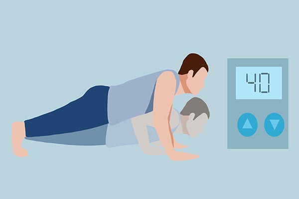 俯卧撑不仅可以自测心血管疾病，坚持训练，还会收获这4个好处