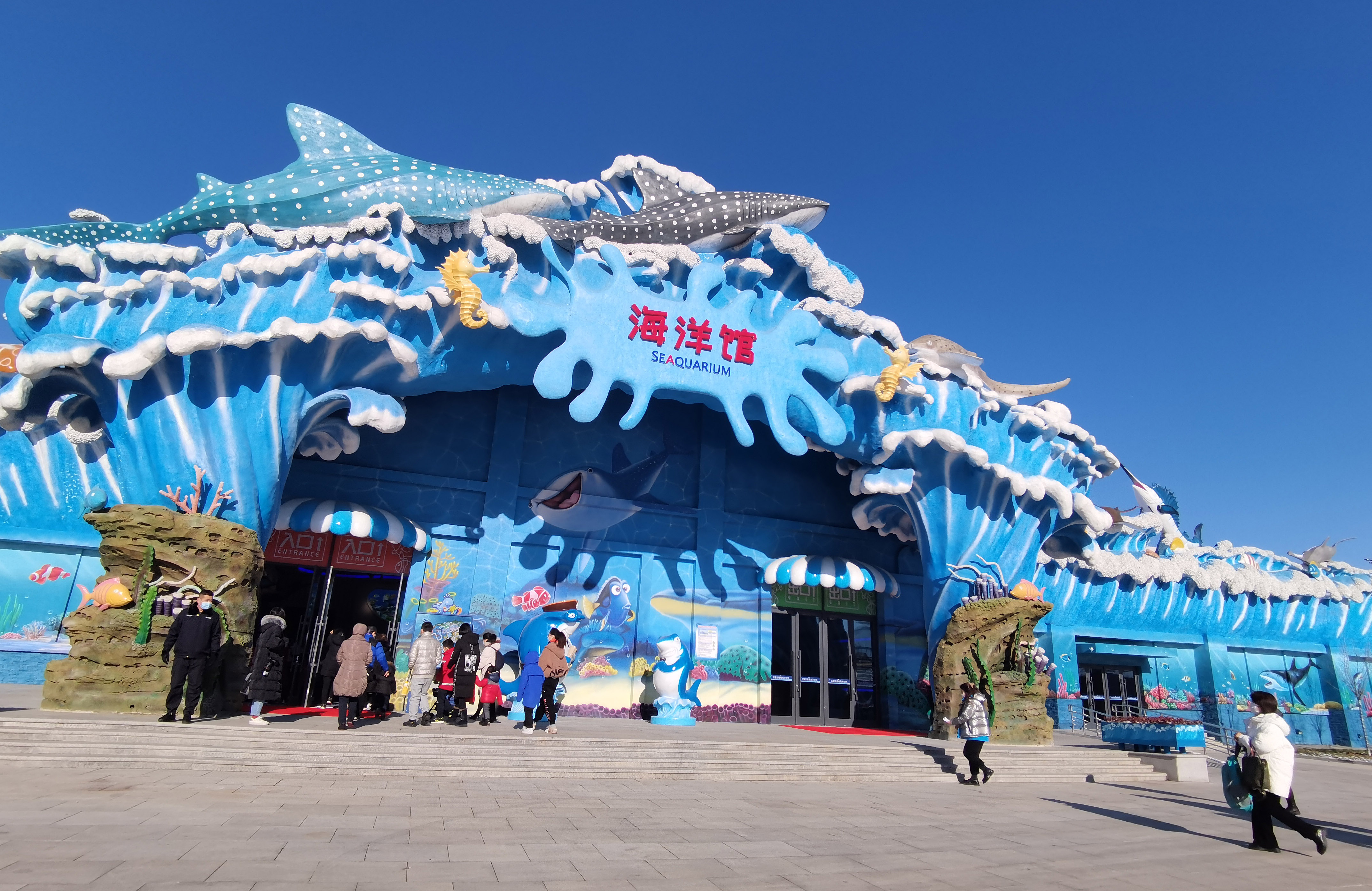 石家莊海洋館門票多少錢各類水生生物16000餘隻