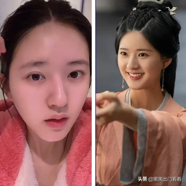 再来一波卸妆明星前后对比照，有好几个粉丝都不敢认，越卸越漂亮