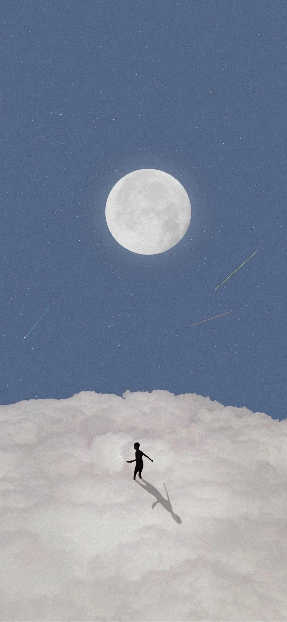 【那些对月亮的绝美描写】