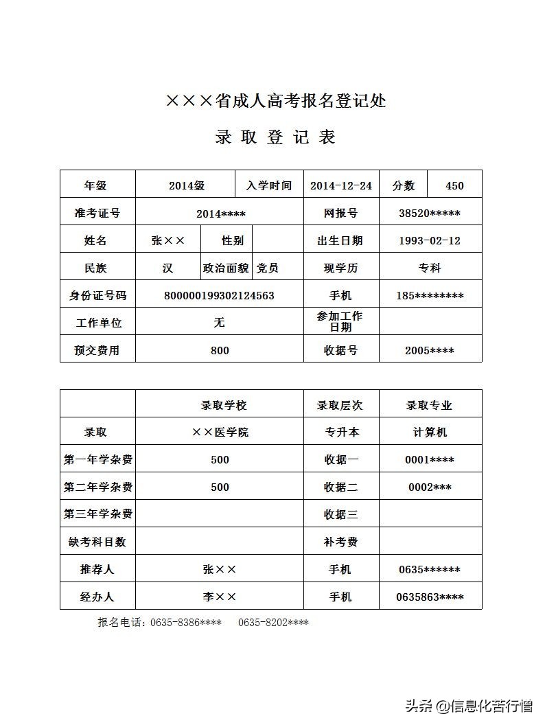 成人高考报名信息化管理系统软件开发设计解决方案