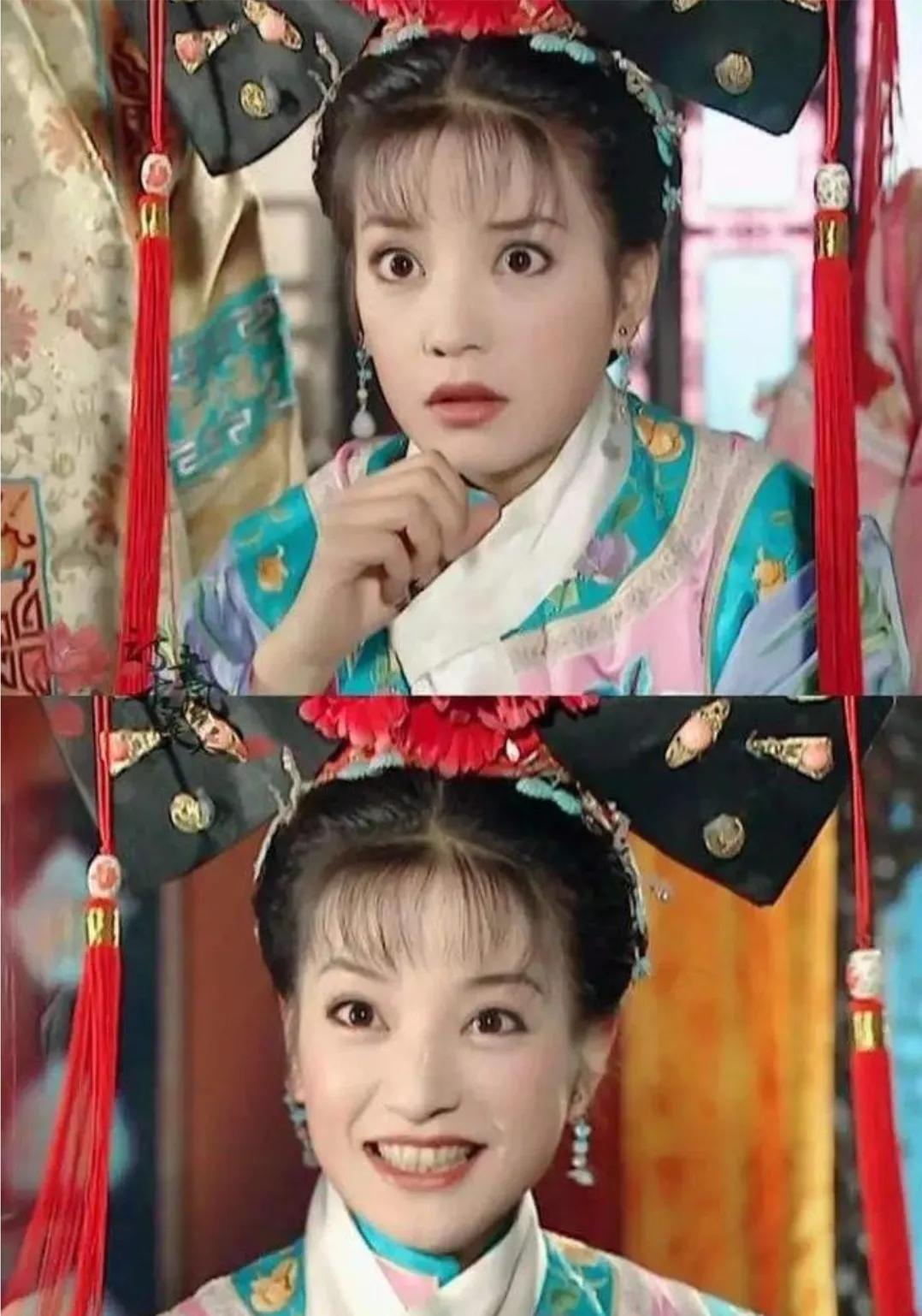 赵薇出演《还珠格格》时颜值巅峰时期，再看这些剧照还很心动