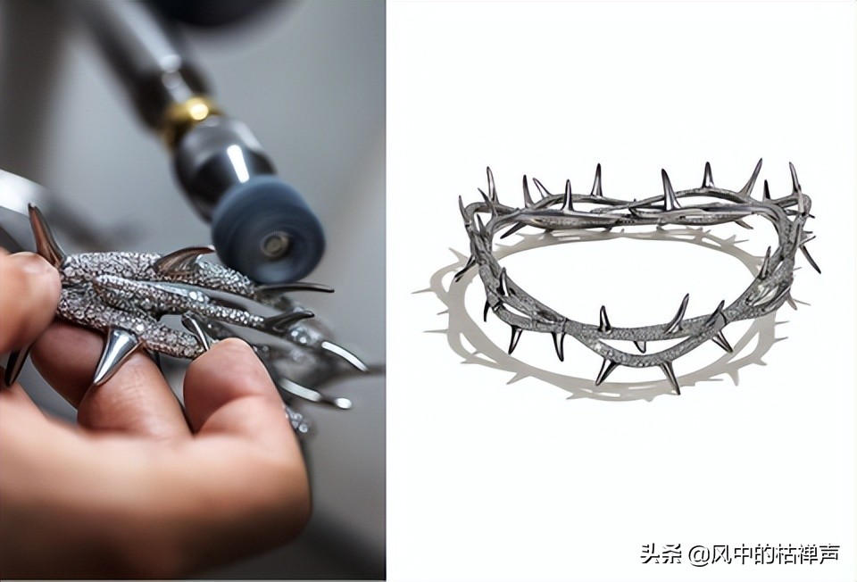 钛合金主体镶8000颗钻石，耗时1300小时，美国说唱歌手的钻石王冠