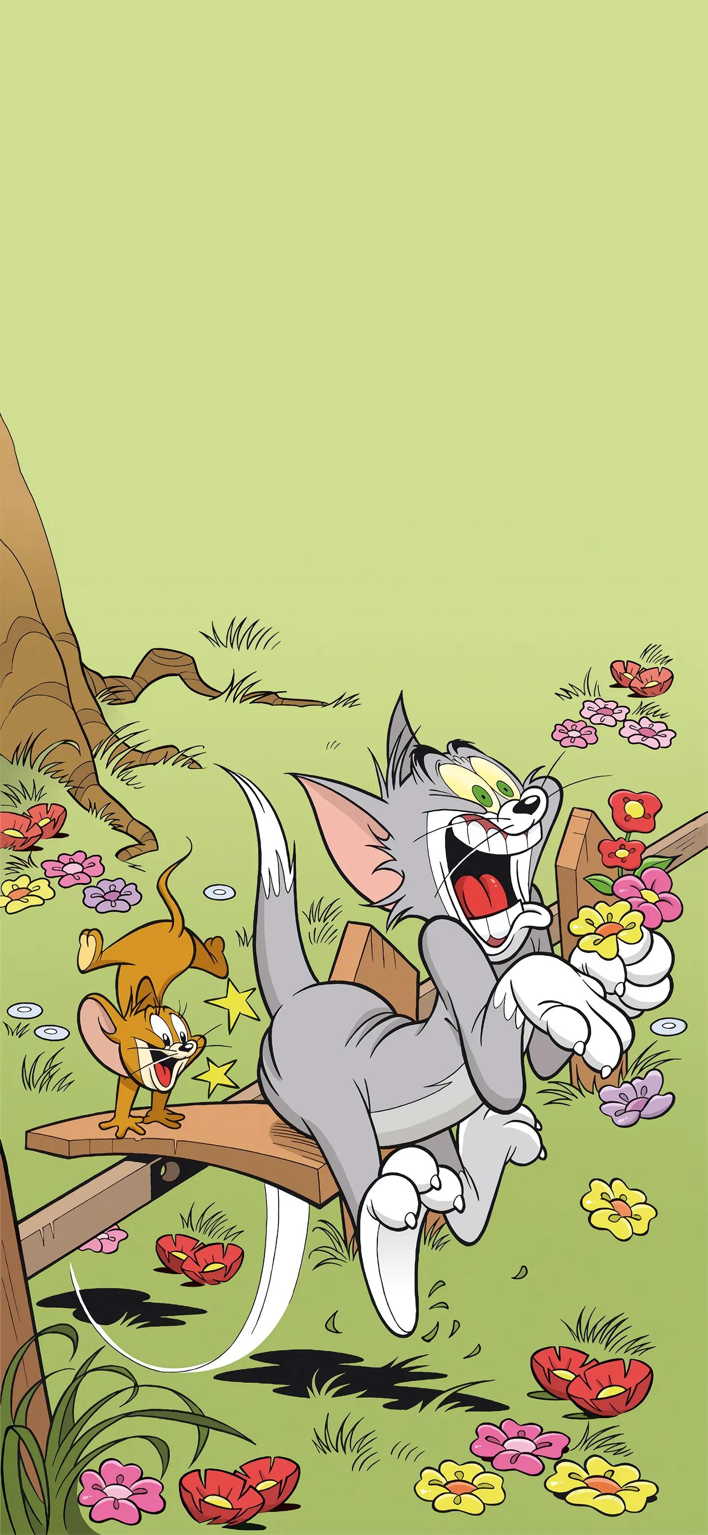 插画集‖TOM and JERRY猫和老鼠壁纸素材