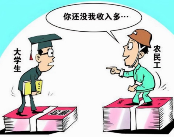 “上过大学”和“没上过大学”差在哪里？五张图一对比，恍然大悟