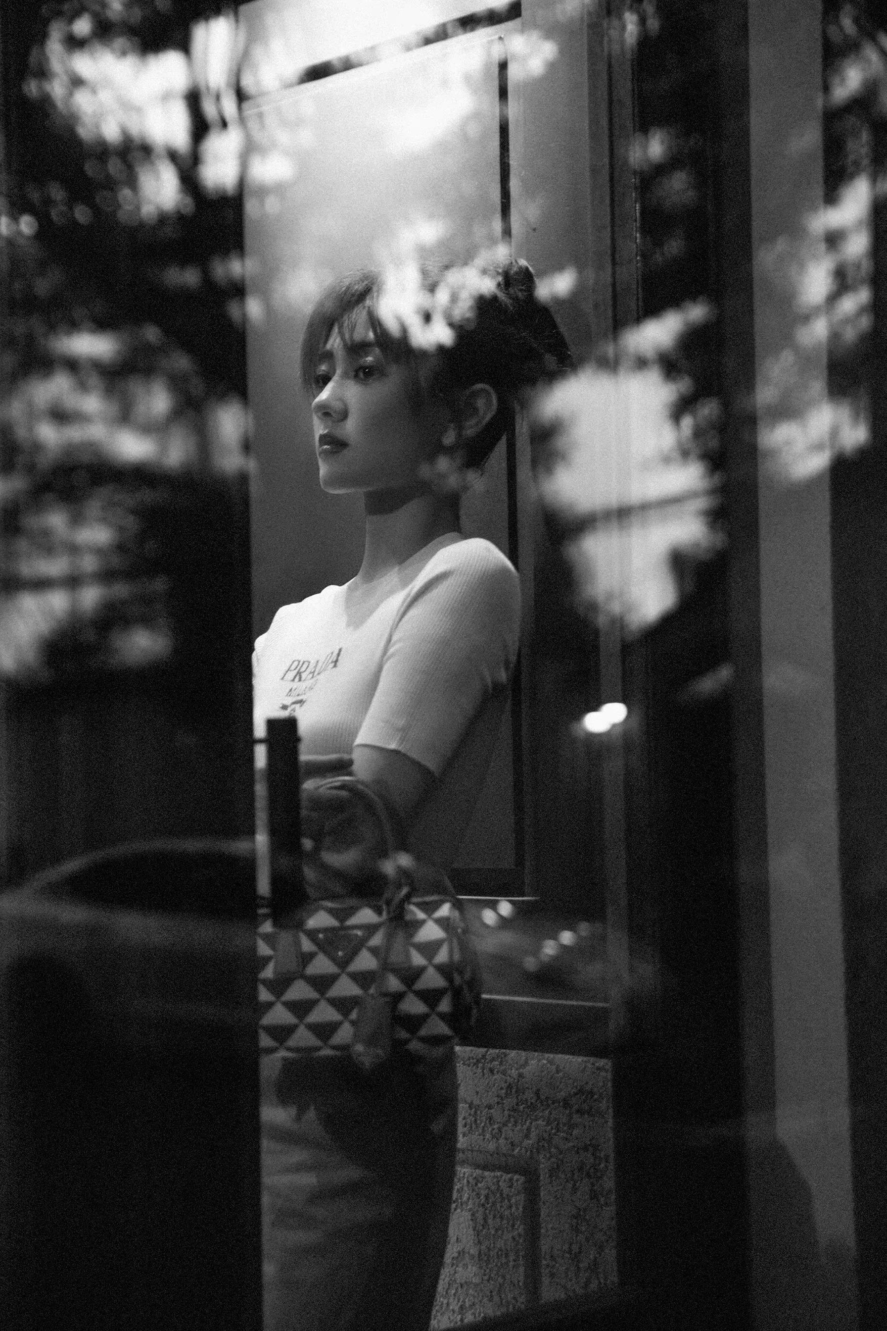 梁洁蜜茶棕发色