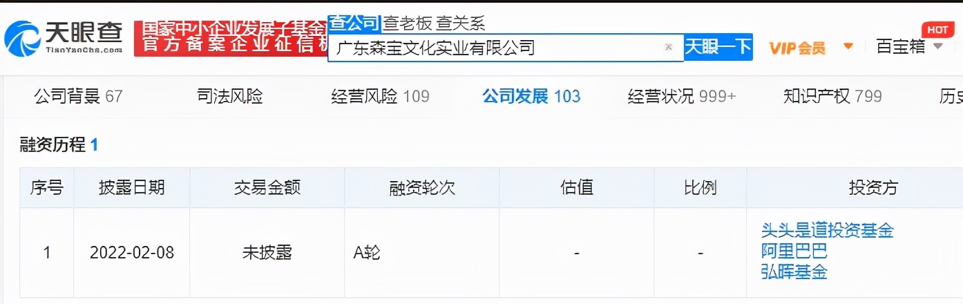 完成了数亿元轮融资的森宝，只有文创IP