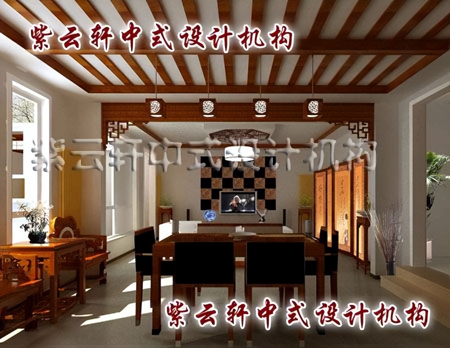 田园中式装修设计-格林小镇