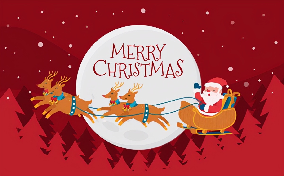 圣诞贺卡祝福语(英文)1,a merry yuletide! 圣诞快乐!