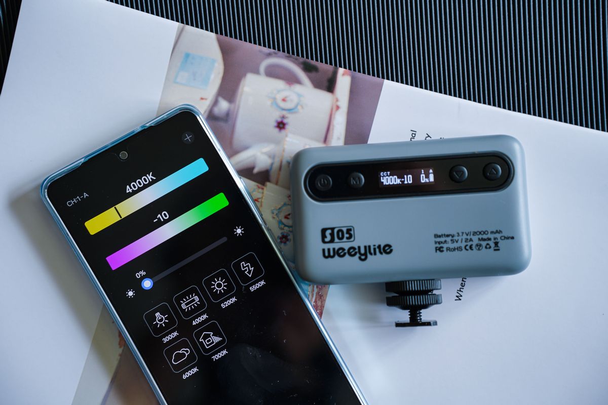 补光灯也卷起来：Weeylite微徕S05 RGB炫彩口袋补光灯体验