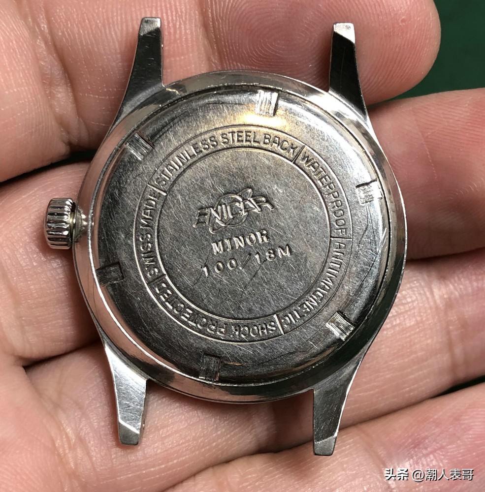 瑞表鉴赏之英纳格手表AR410机芯保养，漂亮