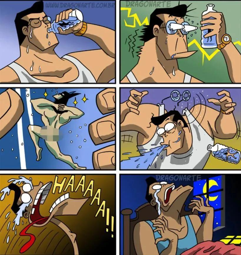 漫威DC搞笑漫画，蝙蝠侠和超人比赛射飞镖，闪电侠：你们礼貌吗？