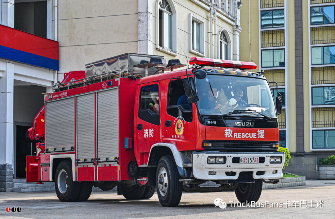 2021年拍过的那些国产消防车,你见过几辆?
