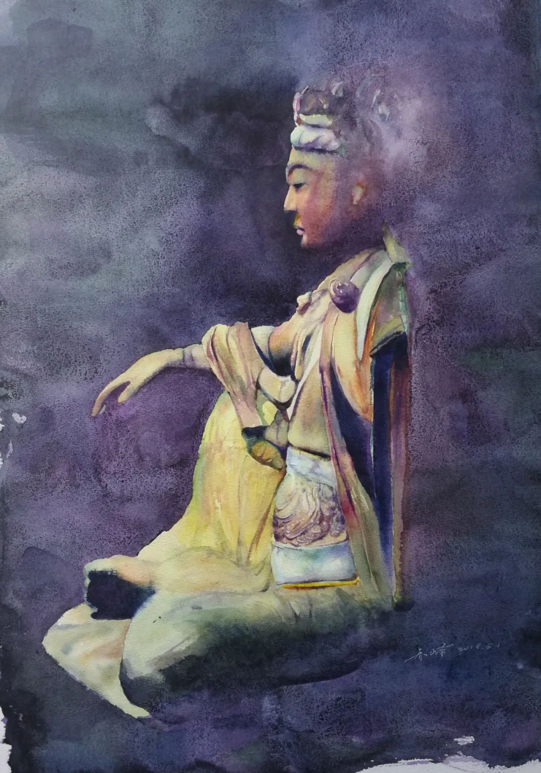 「今日头条」名家风采———乔峰 · 油画 水彩作品鉴赏