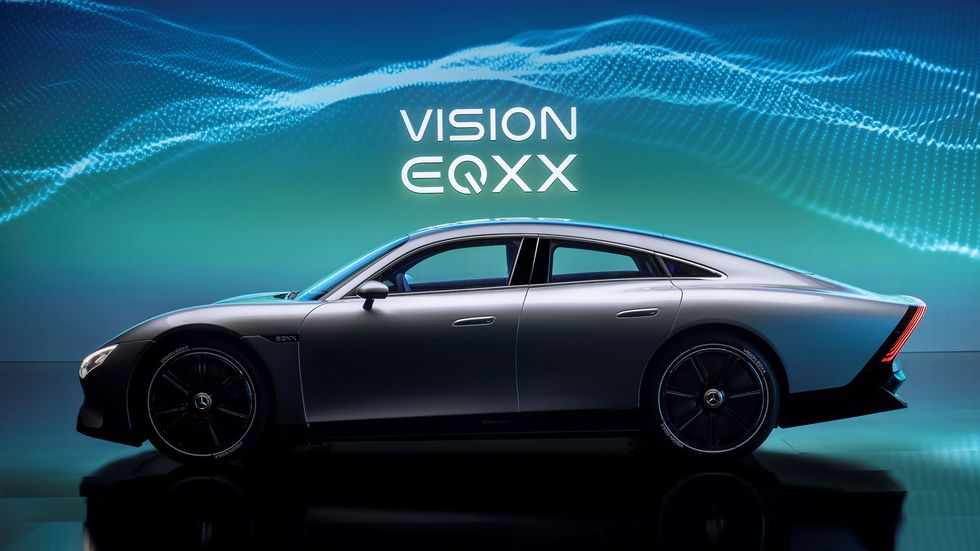 奔驰VISION EQXX概念车全球首发；宝马i5渲染图曝光