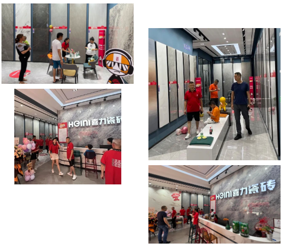 晉江喜力瓷磚旗艦店盛裝開業(yè)
