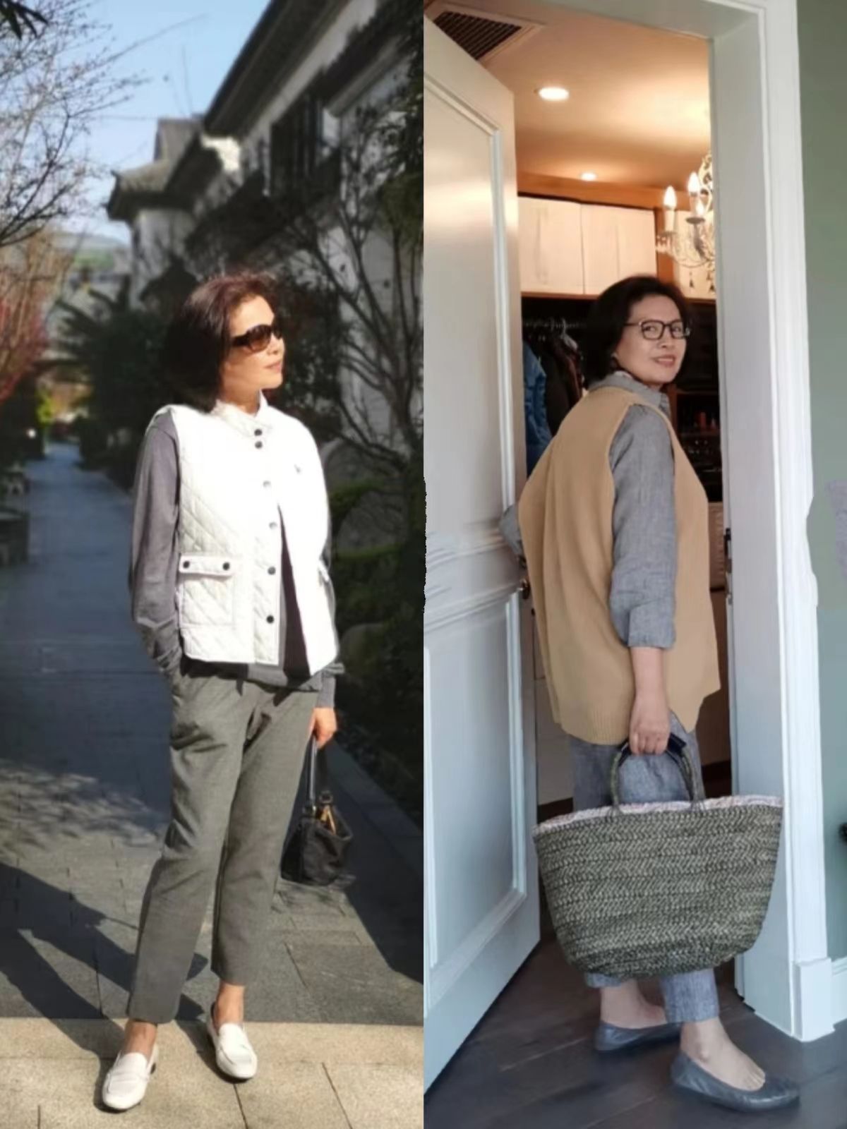 看完九分裤和长半裙穿搭，终于知道，为啥时髦精们扔掉阔腿长裤了