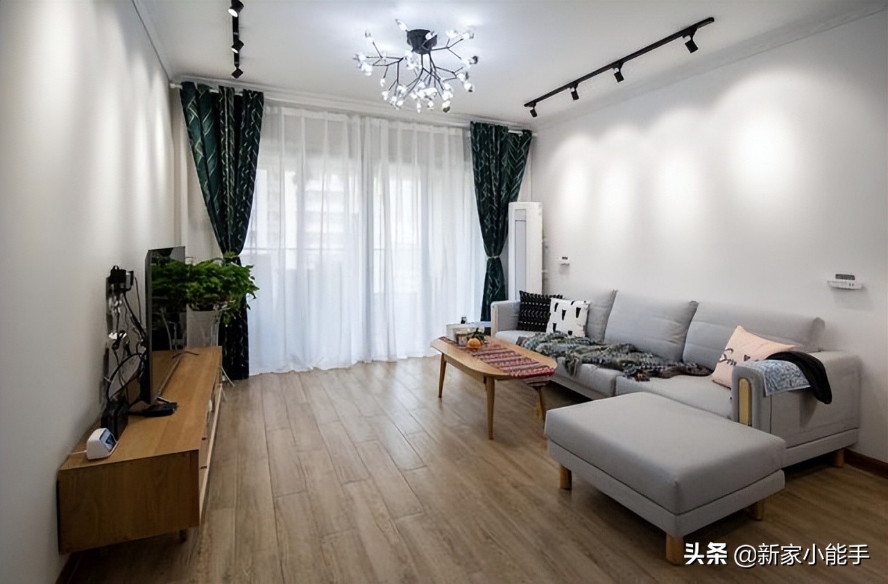 86平装修北欧风格，全屋极简又舒适，一家三口生活太幸福啦