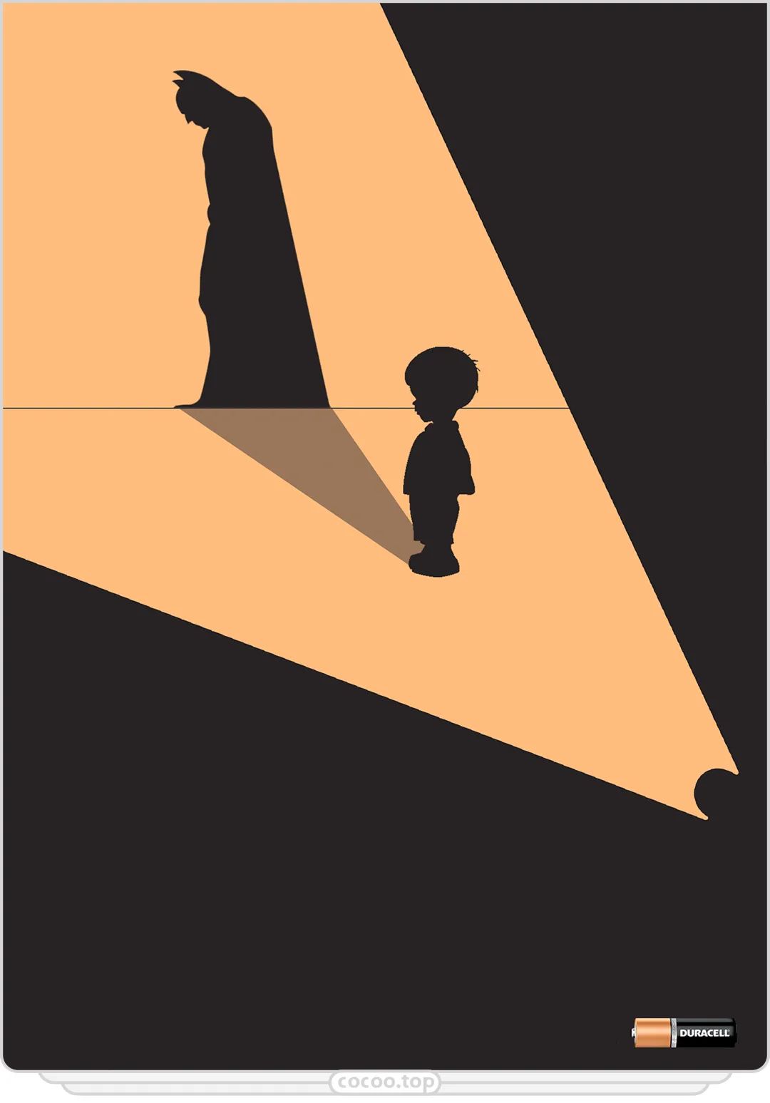 异影图形不是展现物体在光作用下的正常影子状态,而是利用影子做"文章