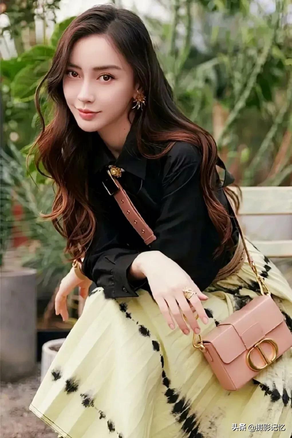 杨颖：年轻时真好看