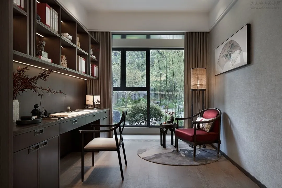 40个书房设计，不同的风格演绎不同的空间感受