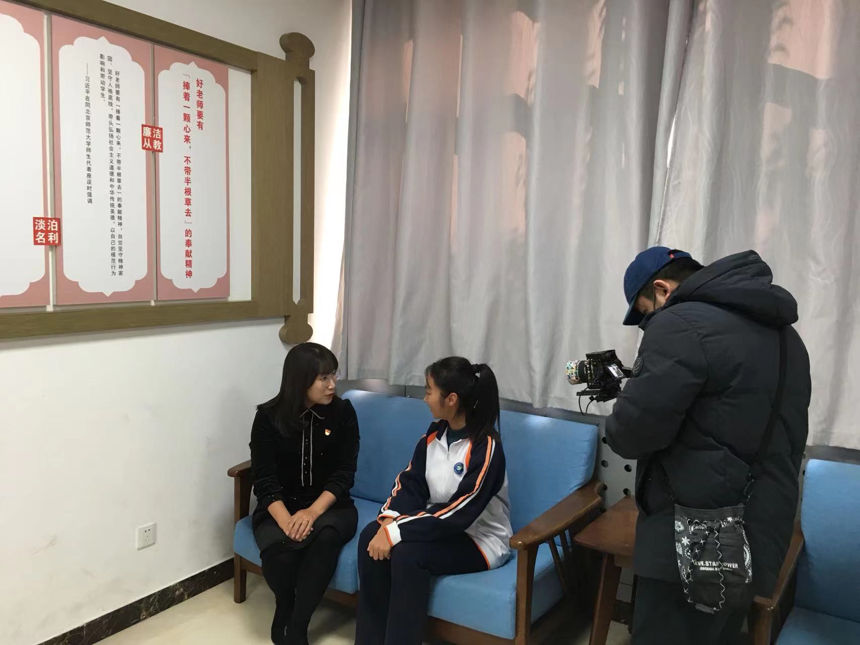 济南教育党建品牌拍摄走进济南十一中学–上山传媒-上山传媒