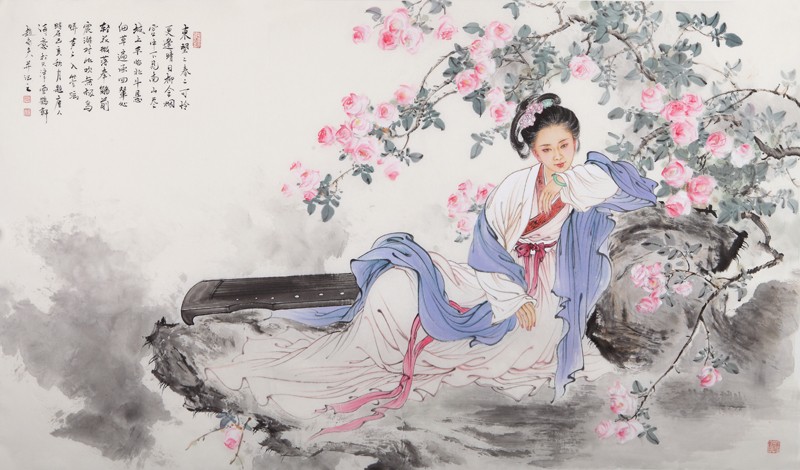 荷侧泻清露 萍开见游鱼——著名工笔画家赵永夫作品欣赏