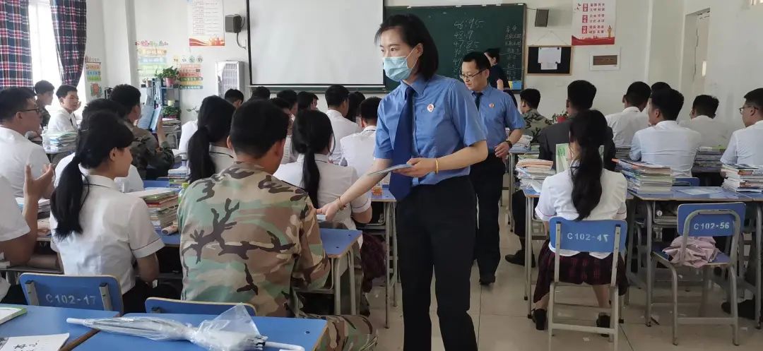 【宿检动态】市院第二检察部与驻市看守所检察室赴宿州中原航空中专职业学校开展未成年人法治宣讲活动