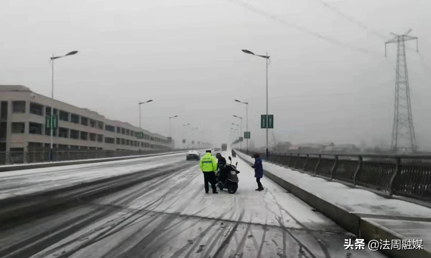 澧县交警：全力迎战今冬强降温降雪 守护道路交通畅安