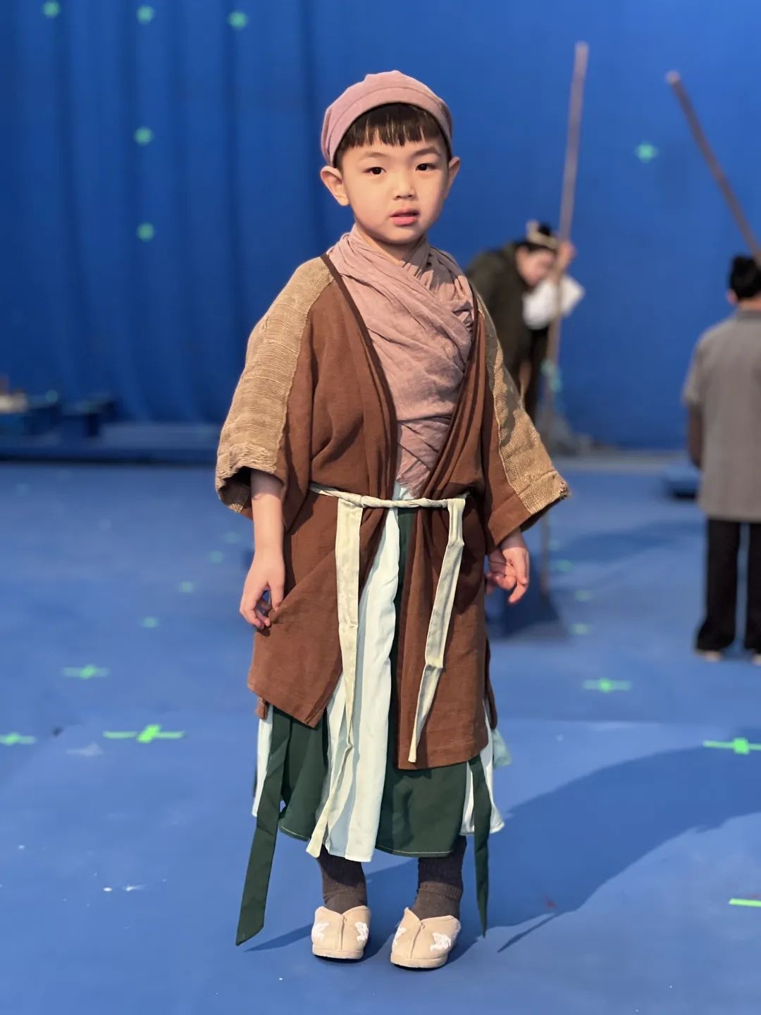 大兵小将传媒小艺人金子谦受邀拍摄统一全新青梅绿茶广告