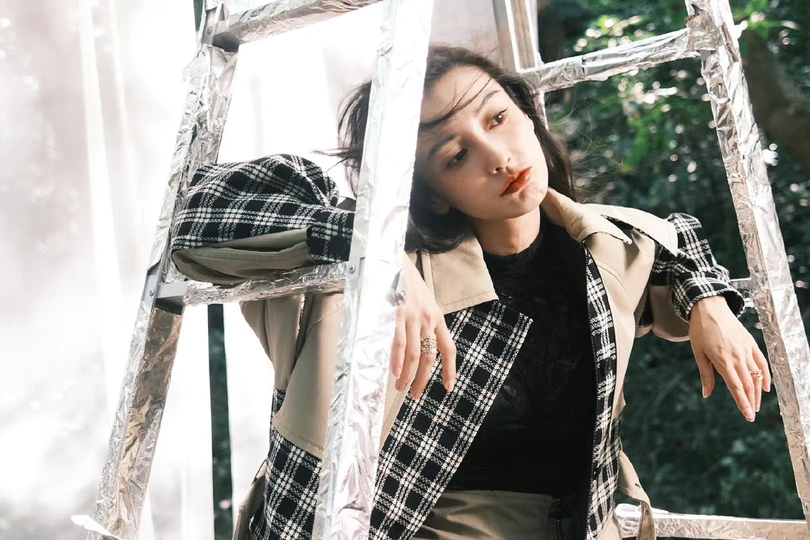 baby不愧是时尚女王！这气场一整个被拿捏住了