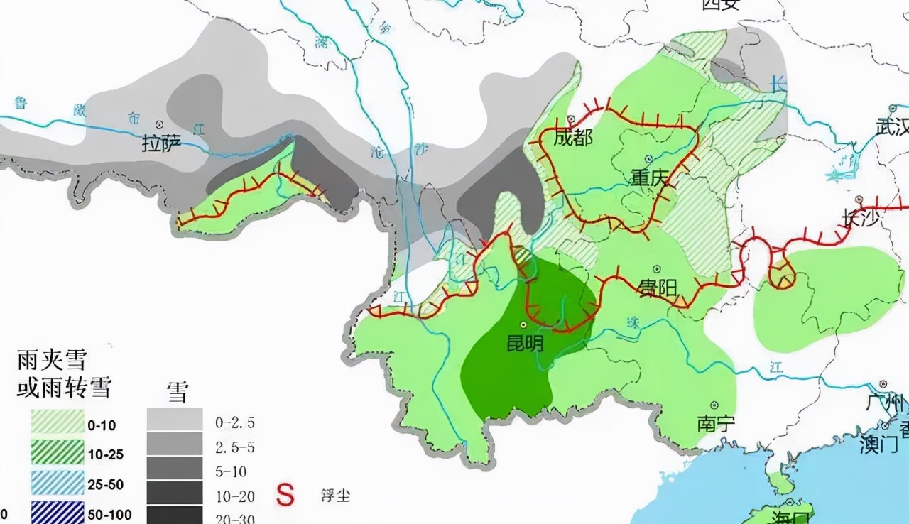 大范围雨雪将启动，南方也会天降大雪？看看形成下雪的原因就知道