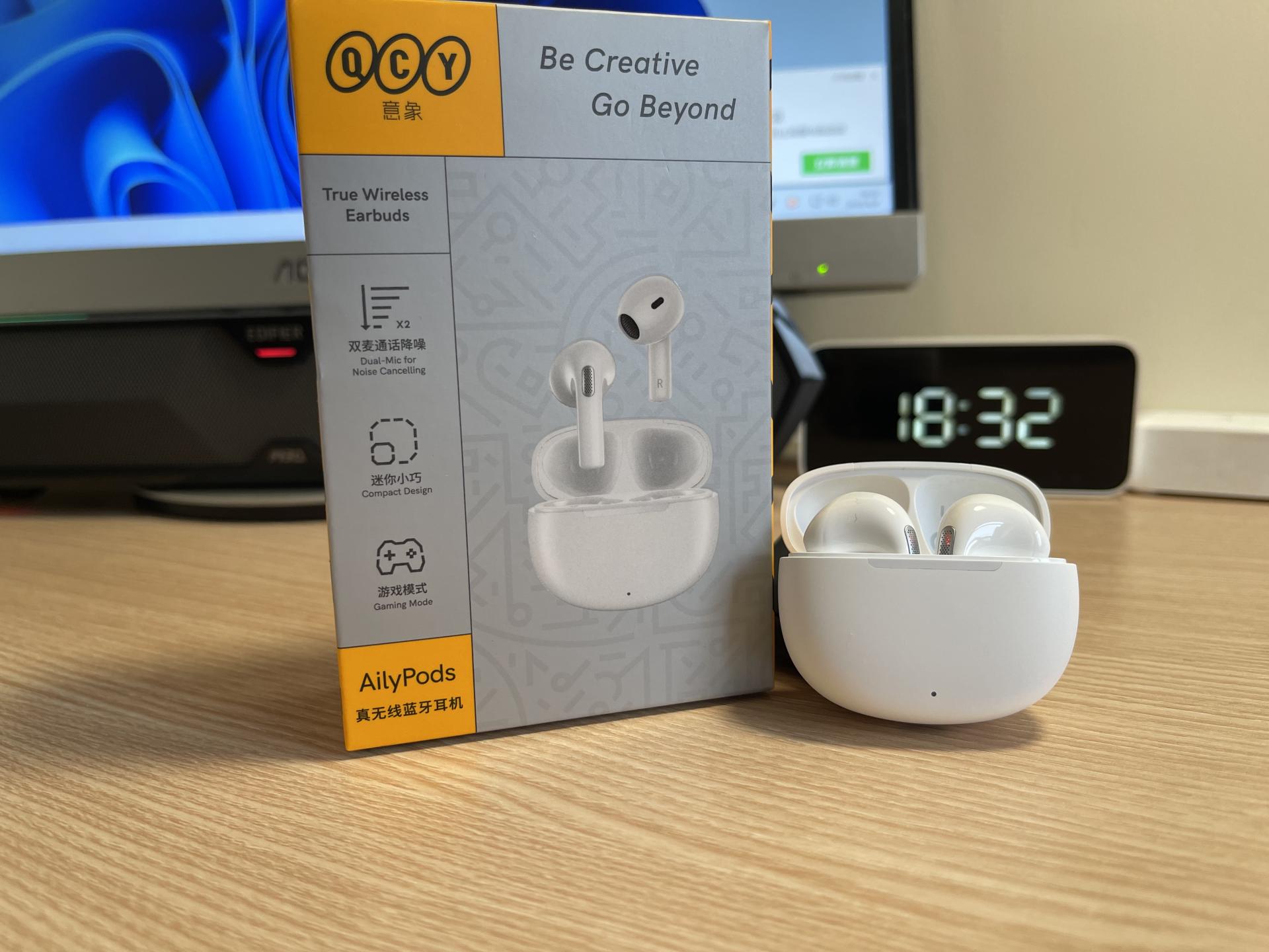 兼具性能与美学——QCY AilyPods