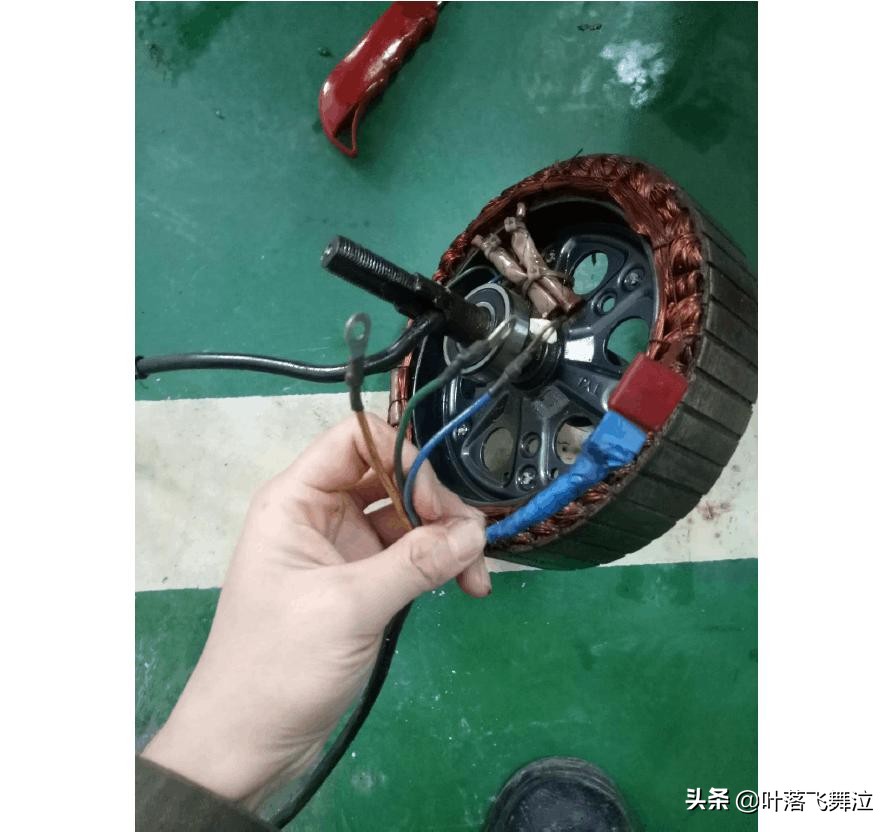 电动车维修-电动机的拆装