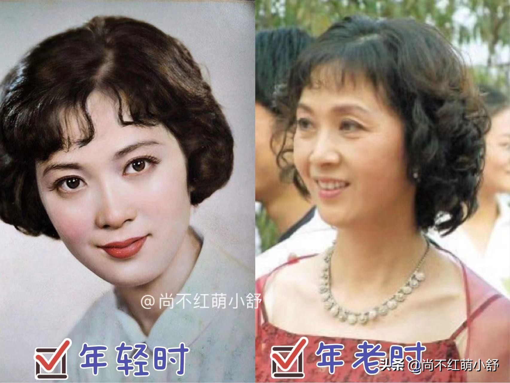 30年后，再看龚雪的造型，才明白女人从容“不扮嫩”老去是真美