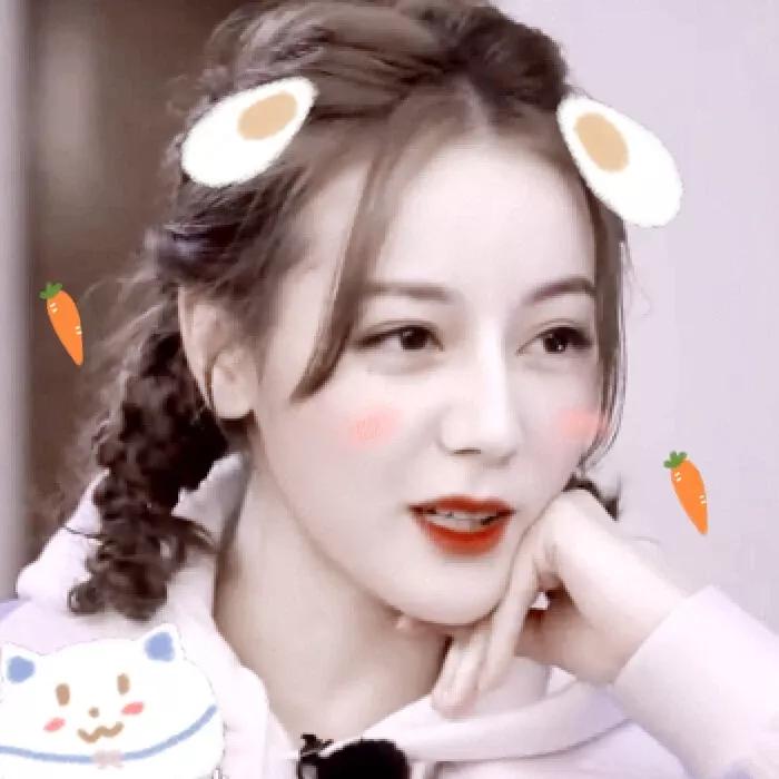 迪丽热巴高清头像，每一张都好美呀