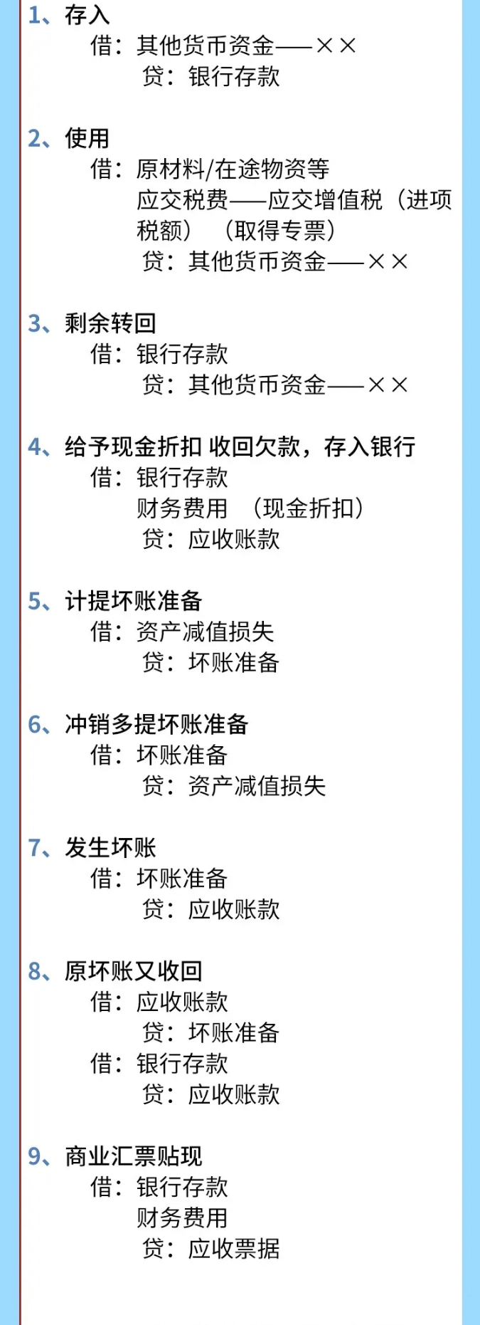 会计分录口诀大全！财务人员都需要掌握的知识！附330个会计分录