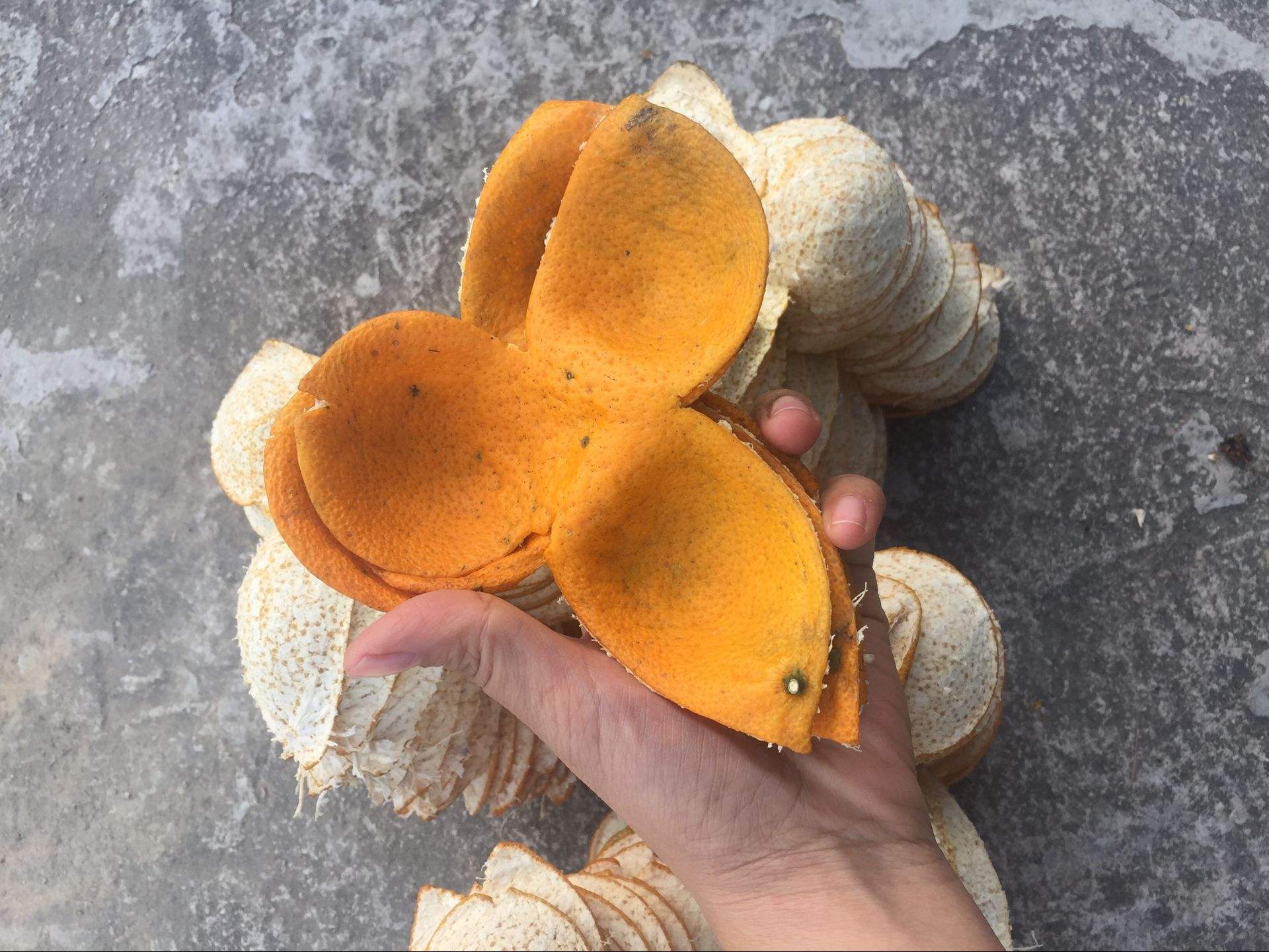 把橘子皮晒干后就是陈皮吗？陈皮的这2种功效，2类人并不适合