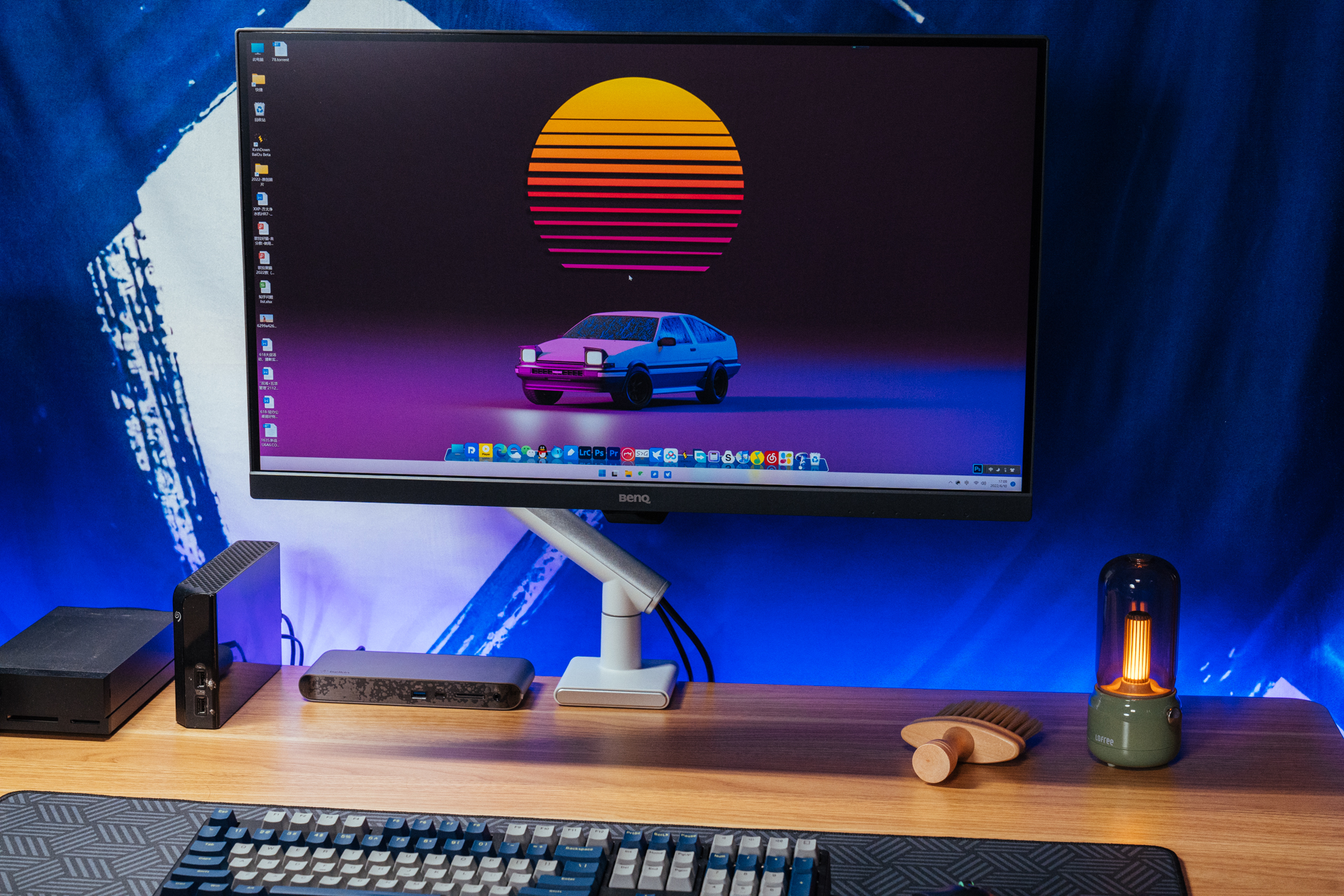 简洁条理，如何布置自己的办公桌面：轻办公好物分享