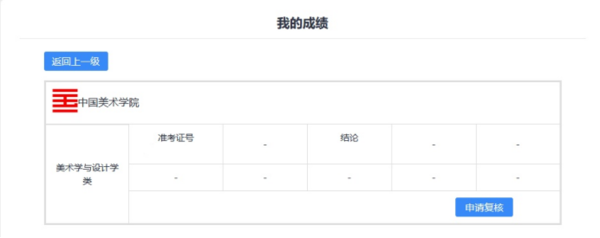 中国美术学院官网（关于中国美术学院2022年本科招生初试成绩查询的通知）