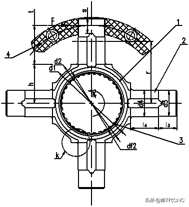 CAD畫漸開線齒廓的簡易方法