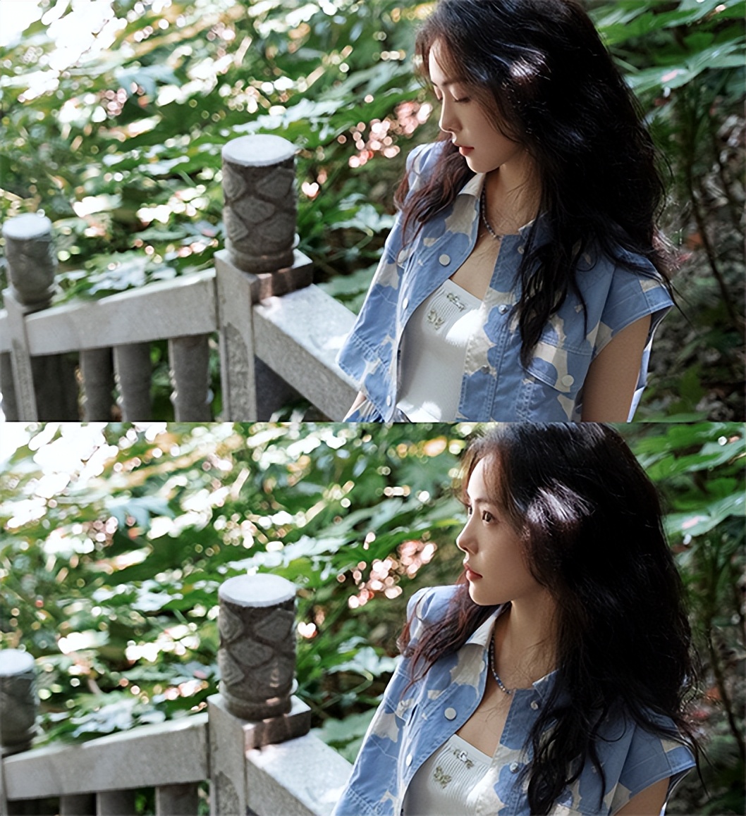 《你好星期六》露营，蔡文静把蓝天白云穿在了身上，清新凉爽