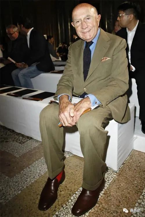 91歲“意大利最時髦男人”去世，為什么有錢男人都愛意大利男裝？